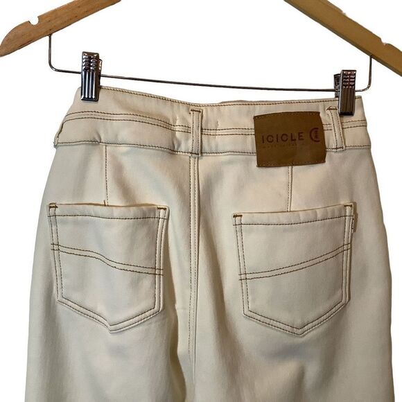 Icicle High Waisted Tapered Pants - Picture 3 of 10